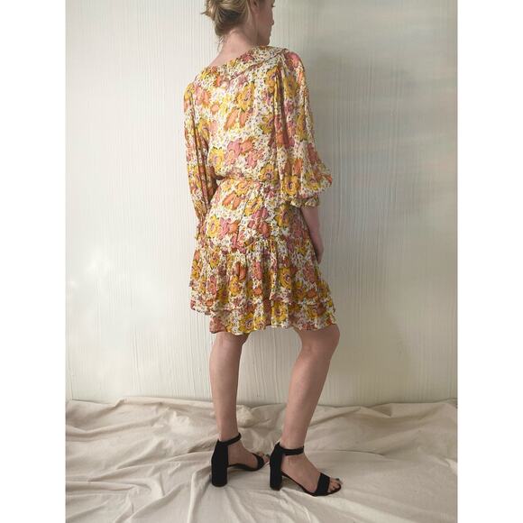 CLEOBELLA Audrey Floral Mini Dress in Lucia Print US SMALL NWT - Picture 8 of 13
